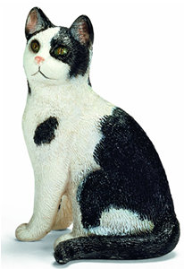 Sitting Cat Figurine made by Schleich